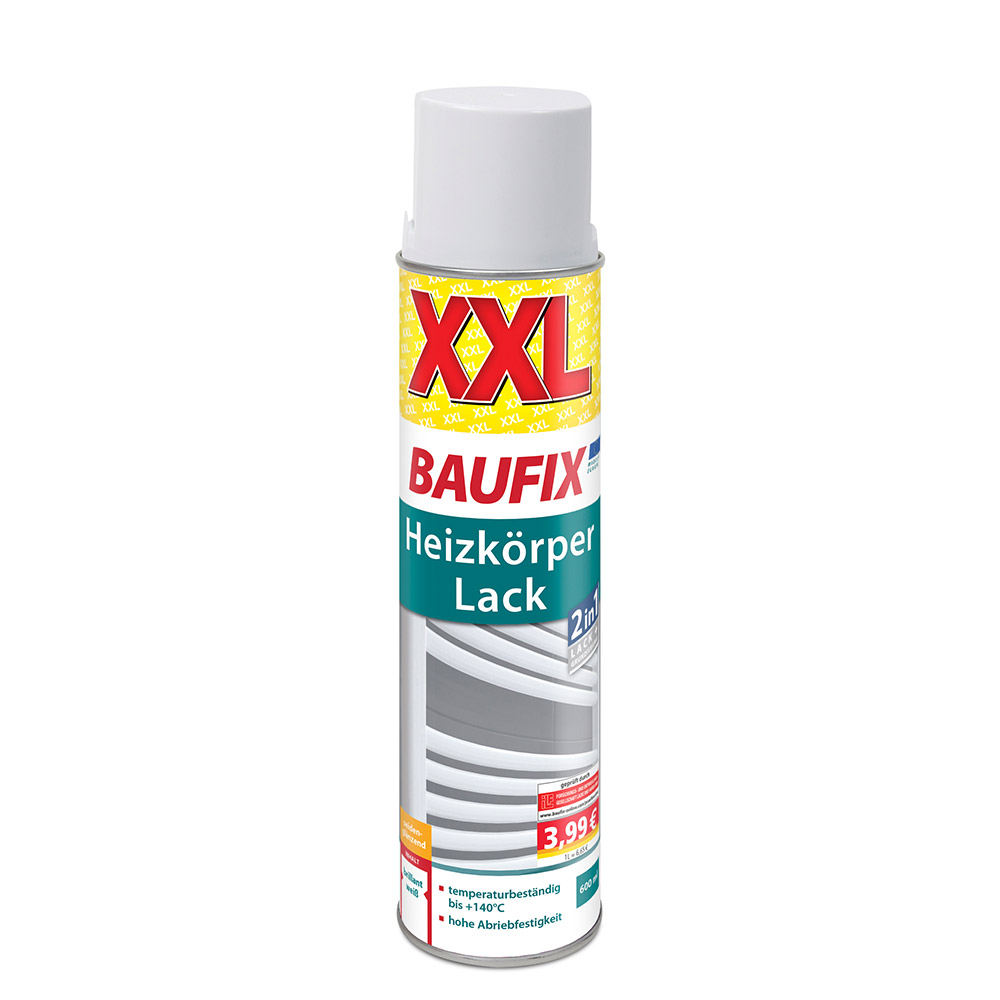 Baufix Heizkörperlack Spray 600ml 6er Set
