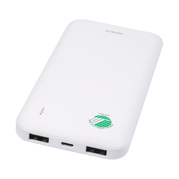 Powerbank PB-S1000 mit 10.000 mAh und 2x USB-A