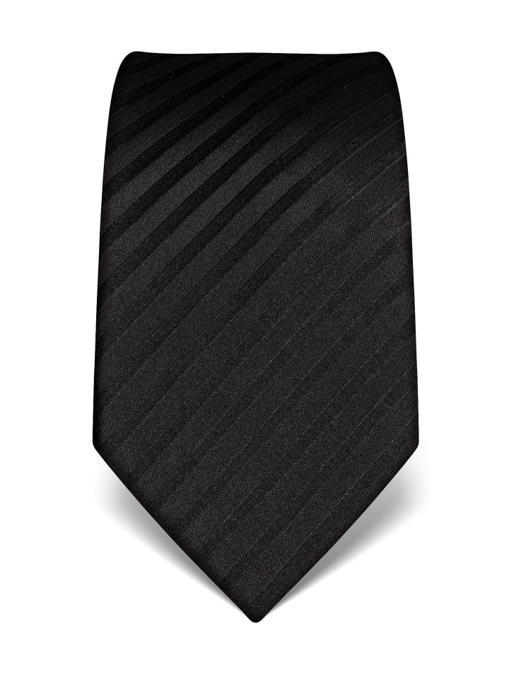 Vincenzo Boretti Krawatte in schwarz günstig kaufen onesize