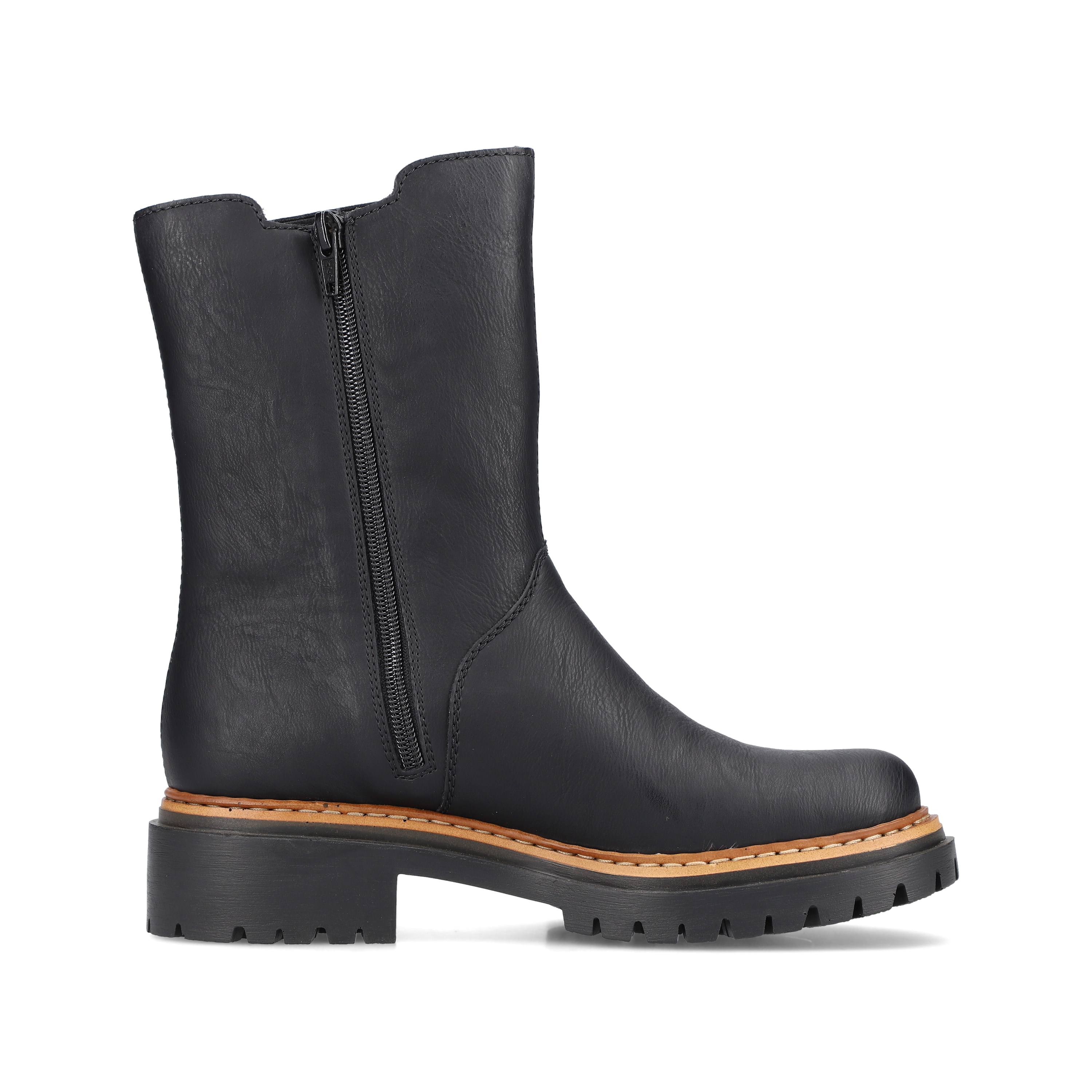 Rieker Damen Chelsea Boots nachtschwarz