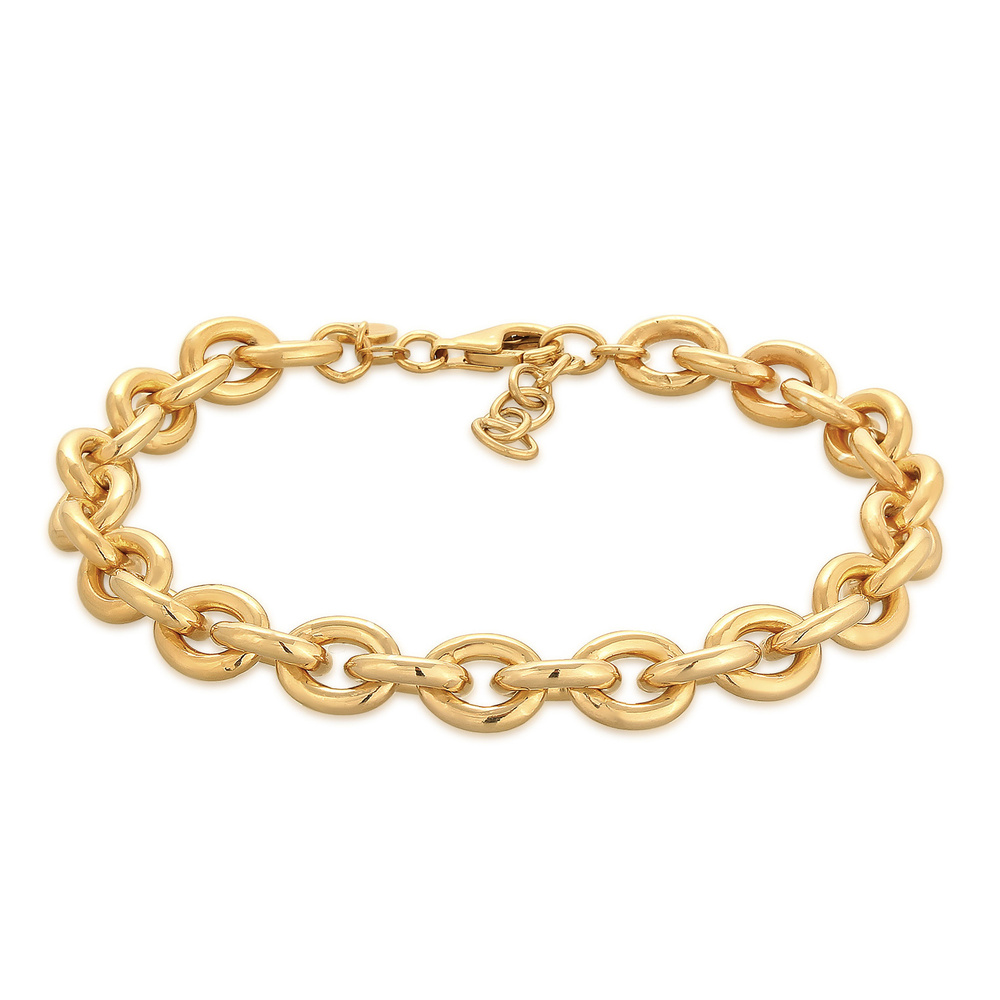 Elli PREMIUM Elli PREMIUM Bracelet Femmes Déclaration grossier élégant en argent sterling 925  Bracelet
