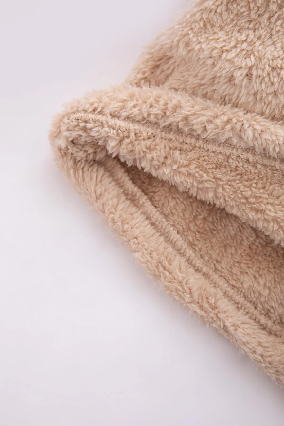 DeFacto  Besticktes Plüsch-Pyjama-Set mit Rundhalsausschnitt für Babys