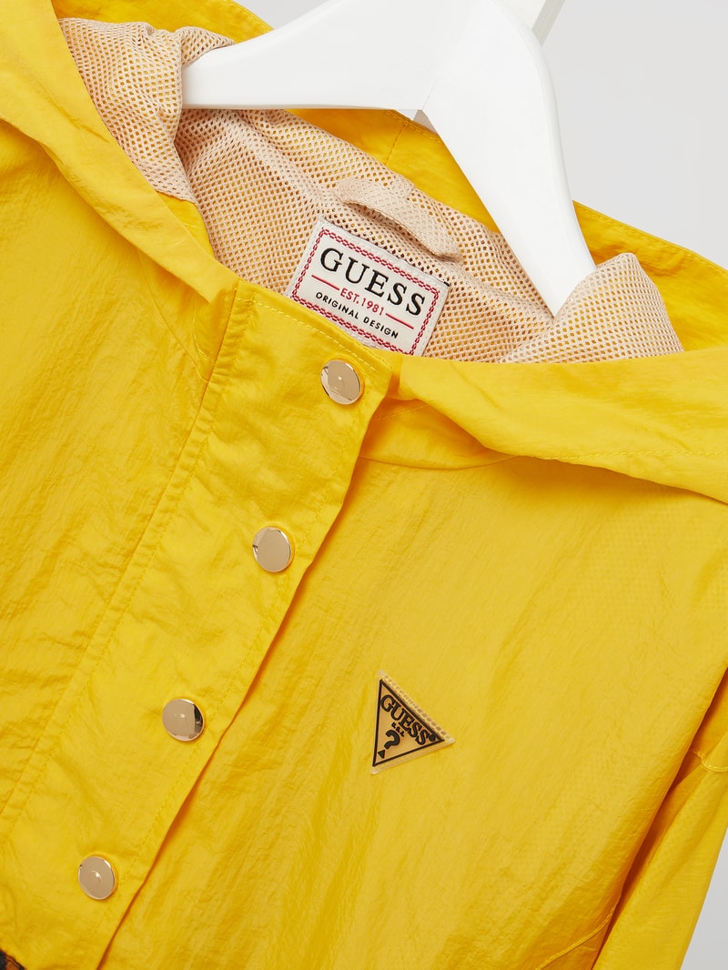 Jacke in Schlupfform in gold