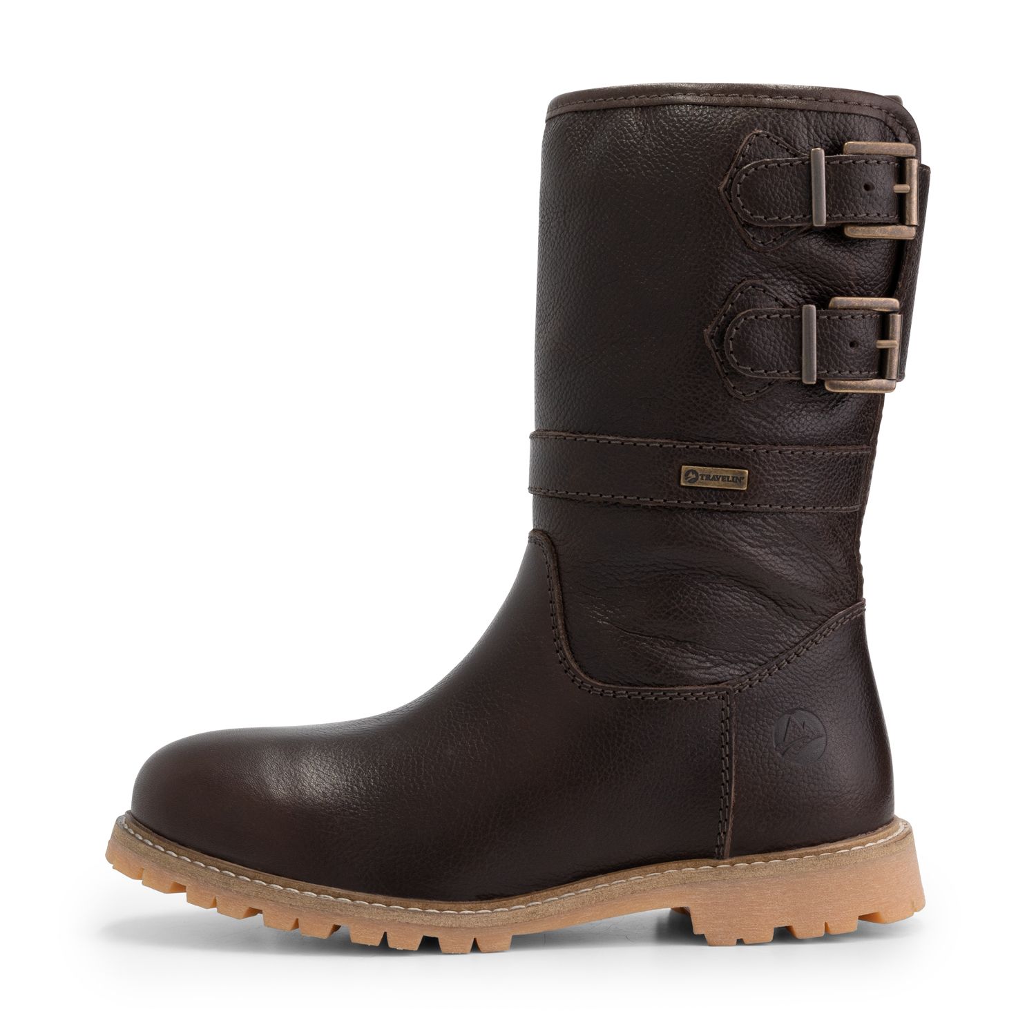 Travelin' Bregenz dunkelbraune Damen Outdoorstiefel