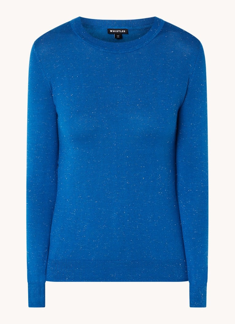 Pulover Whistles Annie din lurex tricotat fin