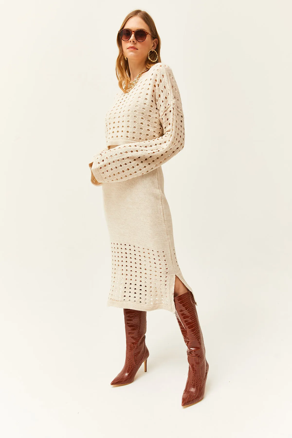 Olalook  Zweiteiler - Grau - Regular Fit