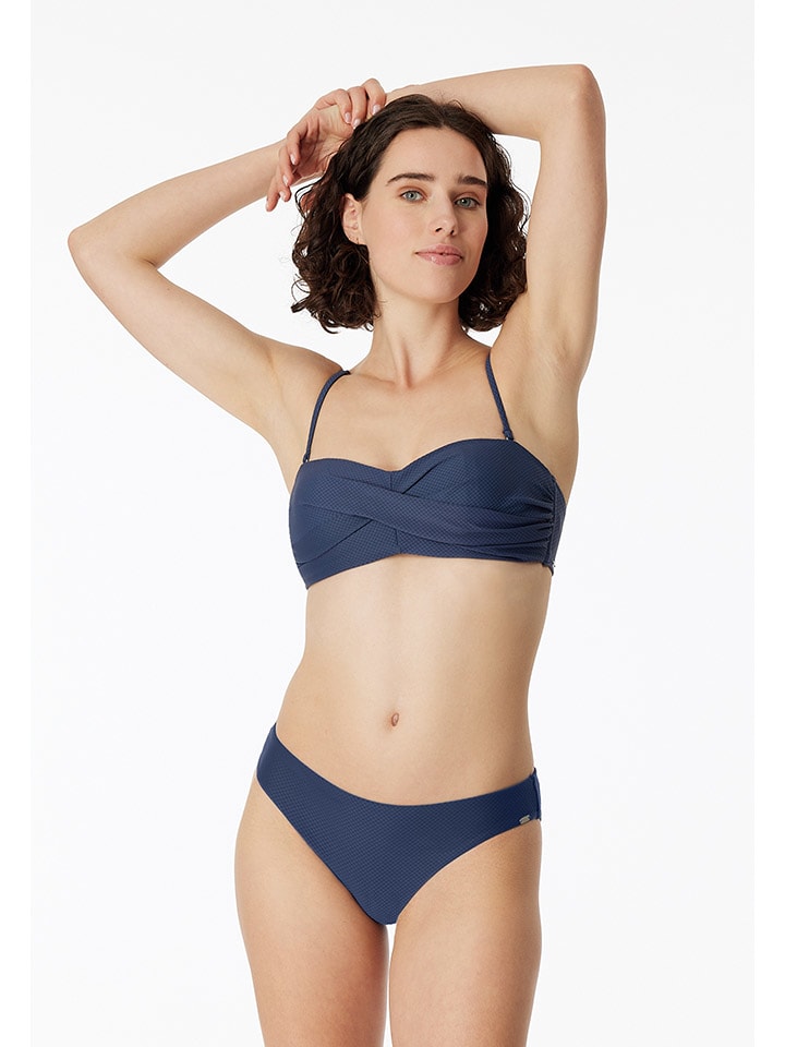 Schiesser Bikini-Hose in Dunkelblau günstig kaufen
