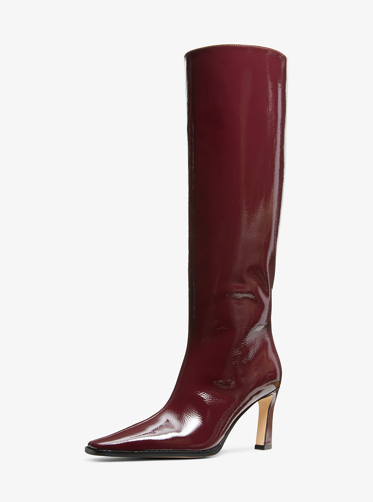 Darrah Patentskinnstøvel - OXBLOOD