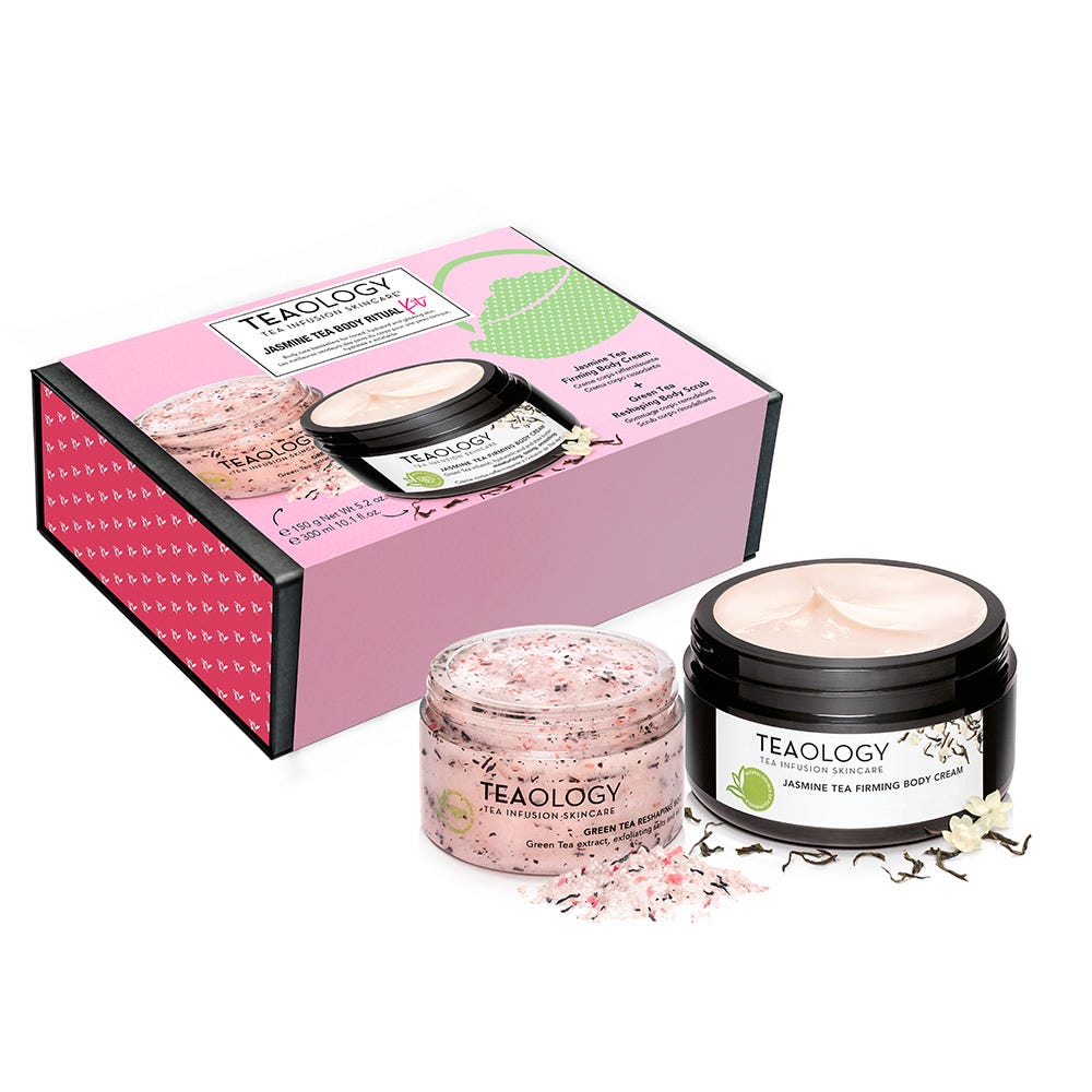 Teaology Jasmine Tea Body Ritual Kit