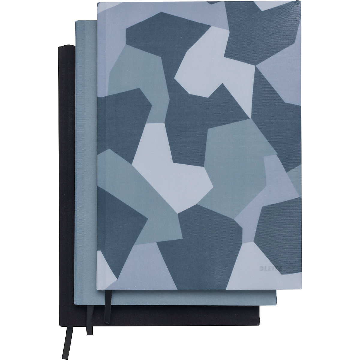 Buchumschläge Camo, elastisch, 3 Stück