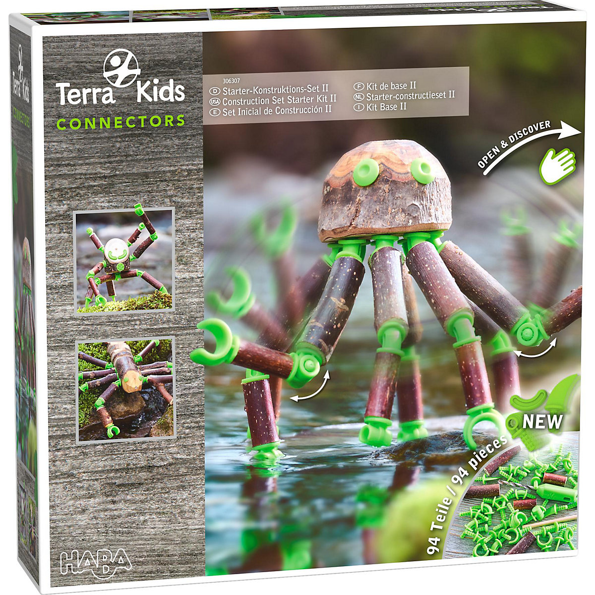 HABA 306307 Terra Kids Connectors - Starter-Konstruktions-Set II