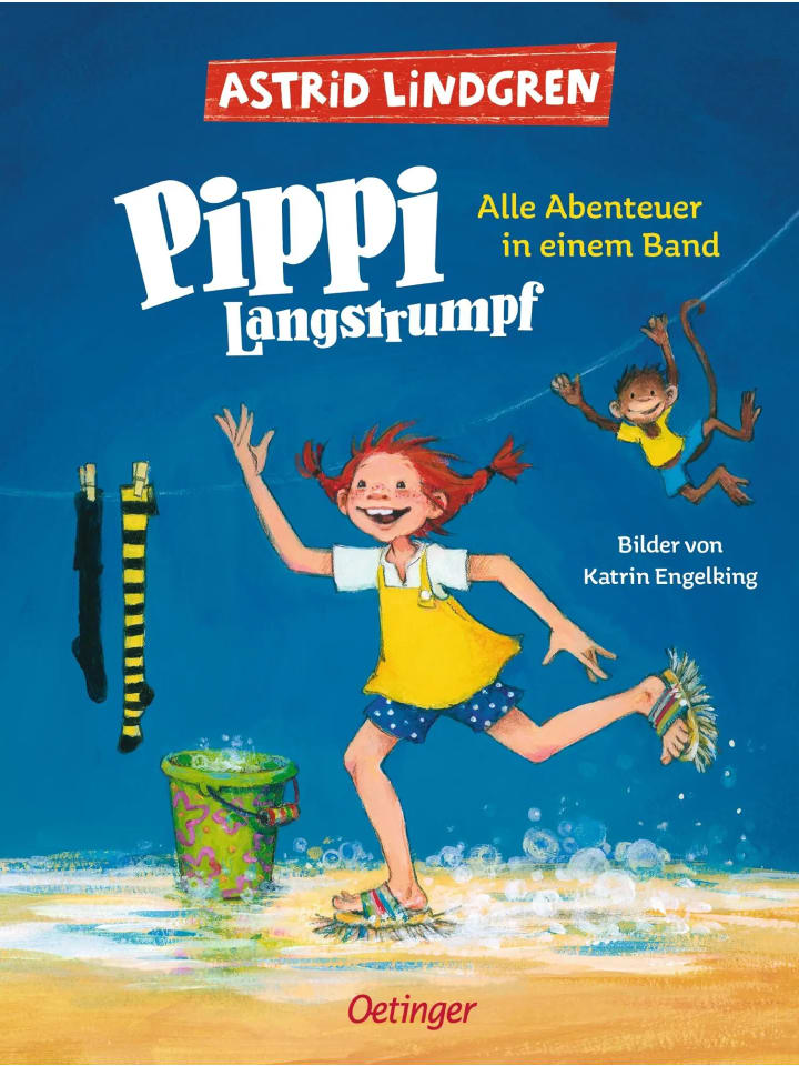 Oetinger Verlag Pippi Langstrumpf. Alle Abenteuer in einem Band | Alle drei farbig... günstig kaufen onesize