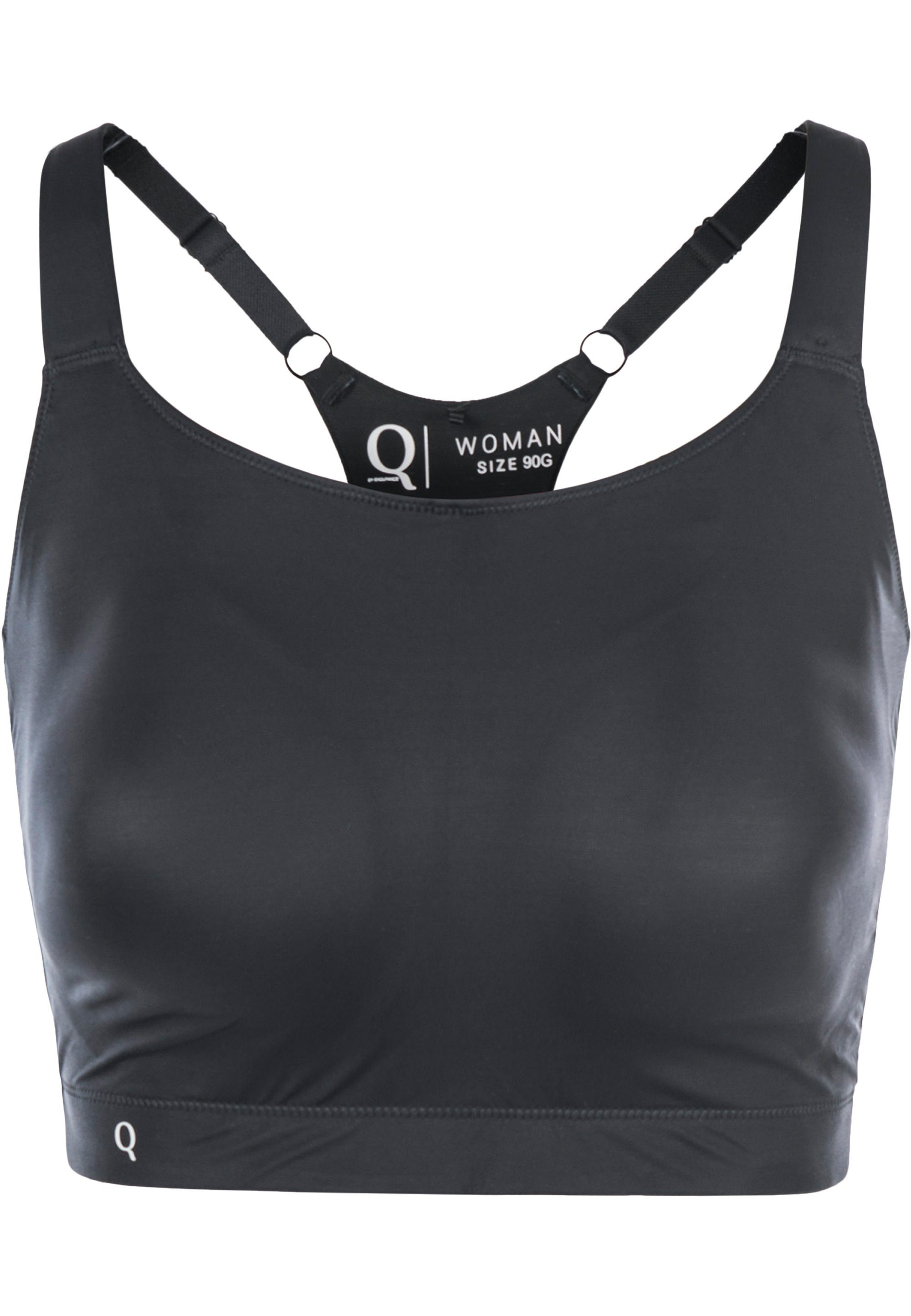 Q by Endurance Sport-BH Angelia mit elastischem Unterband