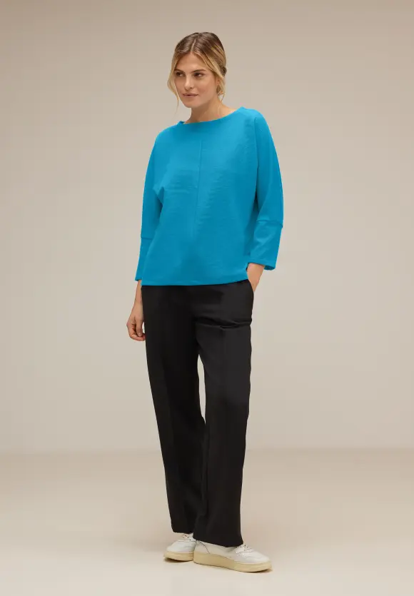 Street One Strukturshirt mit 3/4-Arm