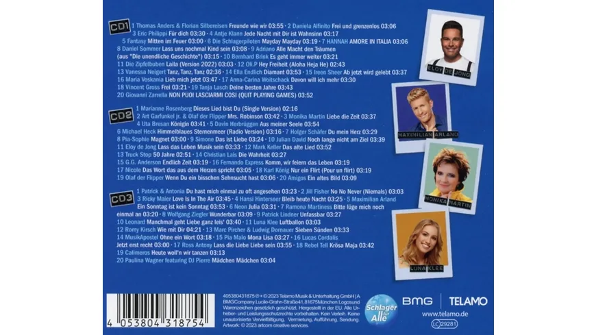 Schlager für Alle (Frühjahr/Sommer 2023)