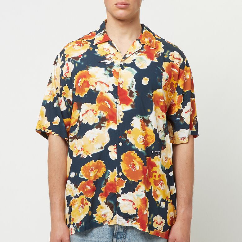 Pleasures Portion Button Down navy