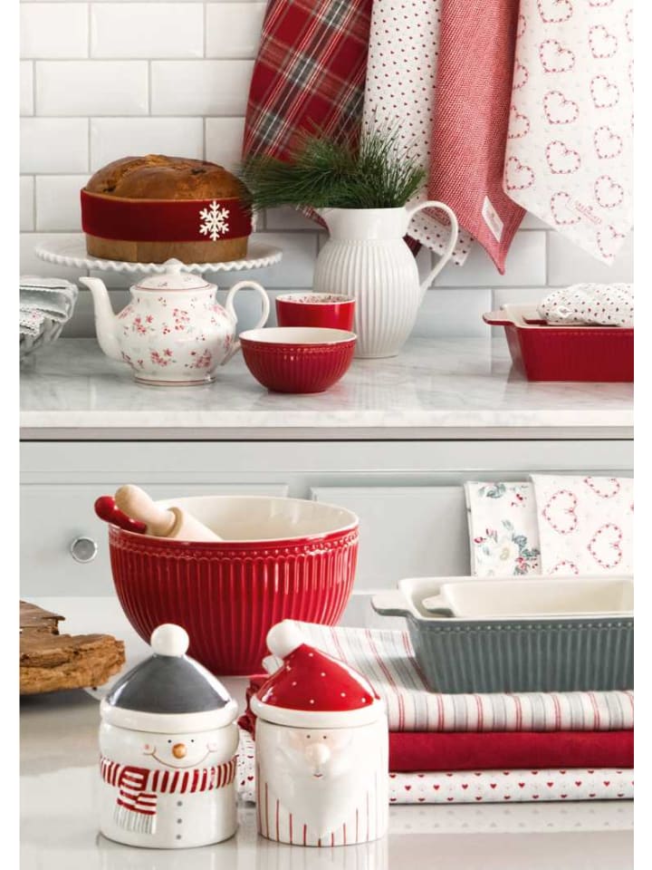Greengate Geschirrtuch ALICIA Rot günstig kaufen onesize
