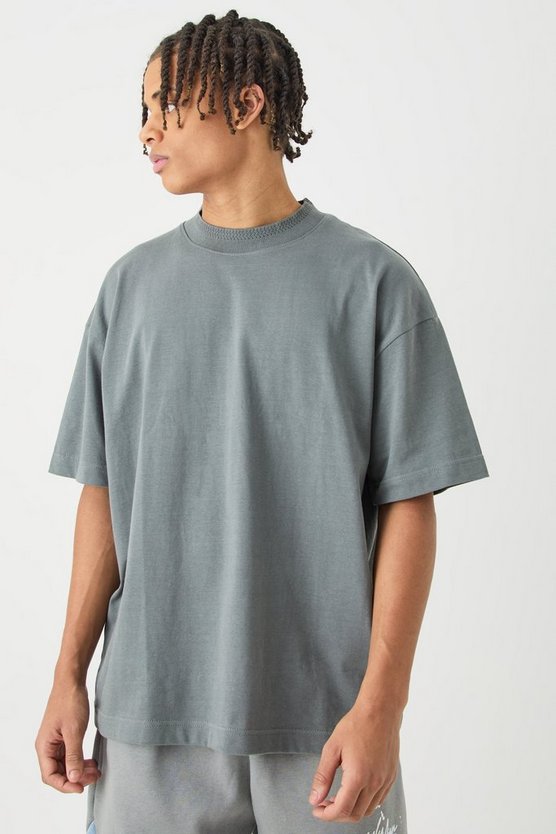 Oversize Jacquard T-Shirt