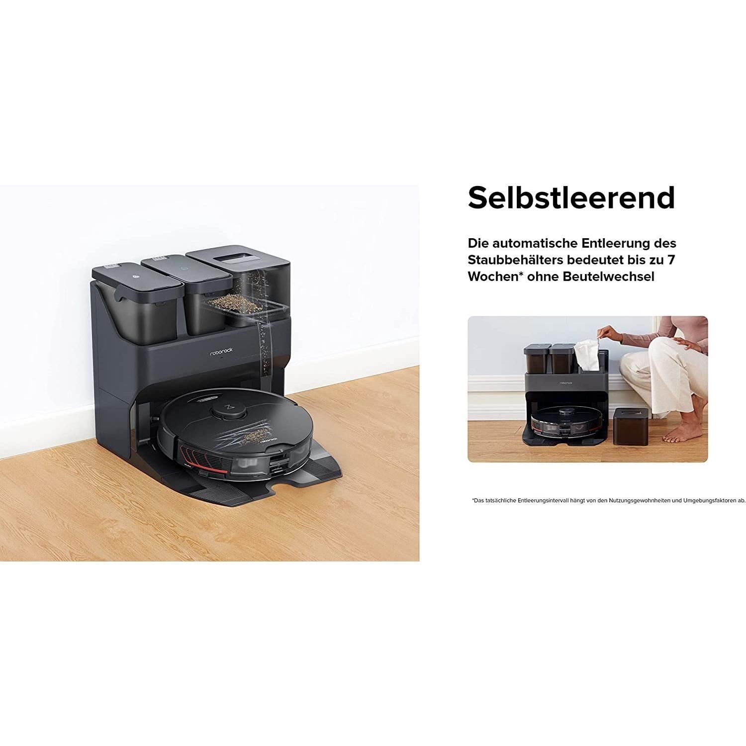 Roborock Akku-Hand-und Stielstaubsauger S7 MaxV Ultra Saug- & Wischroboter mit Absaugstation
