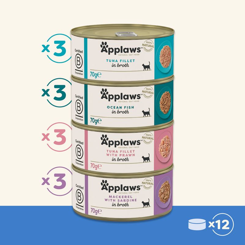 Probierpaket Applaws Adult Dose 12 x 70 g zu TOP-Preisen | bitiba