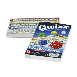 Qwixx - Ersatzblöcke (DE)