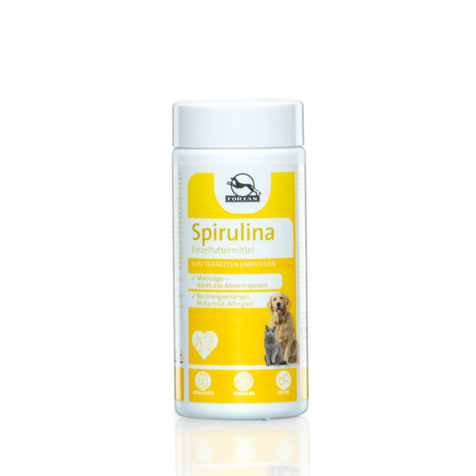 Fortan Ergänzungsfutter & Aufzucht Fortan Spirulina Pulver mit Mikroalge 90 g