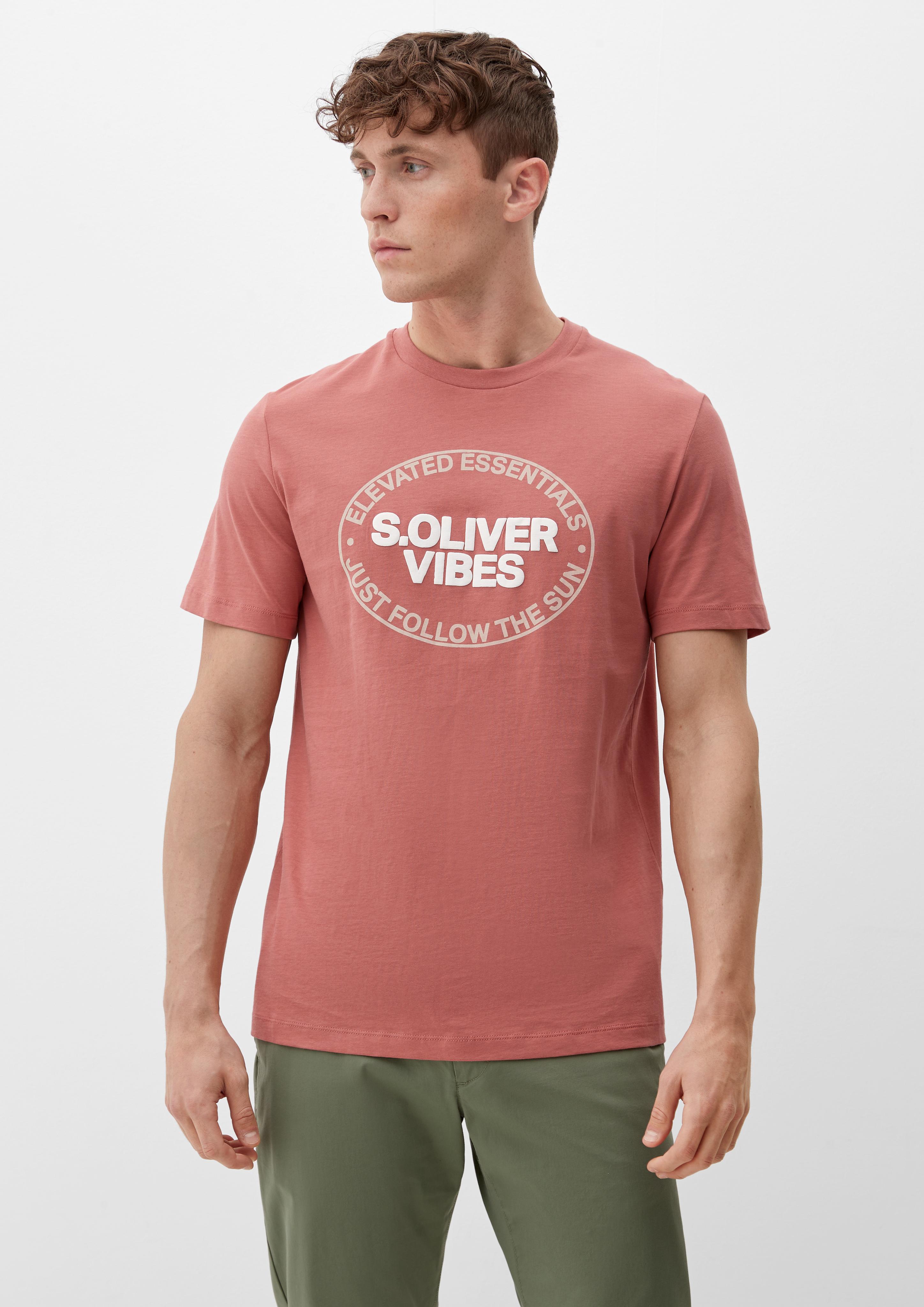 Baumwollshirt mit Frontprint  2131370-20D1
