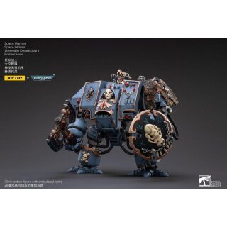 Warhammer 40k Actionfigur 1/18 Space Marines Space Wolves Venerable Dreadnought Brother Hvor 20 cm