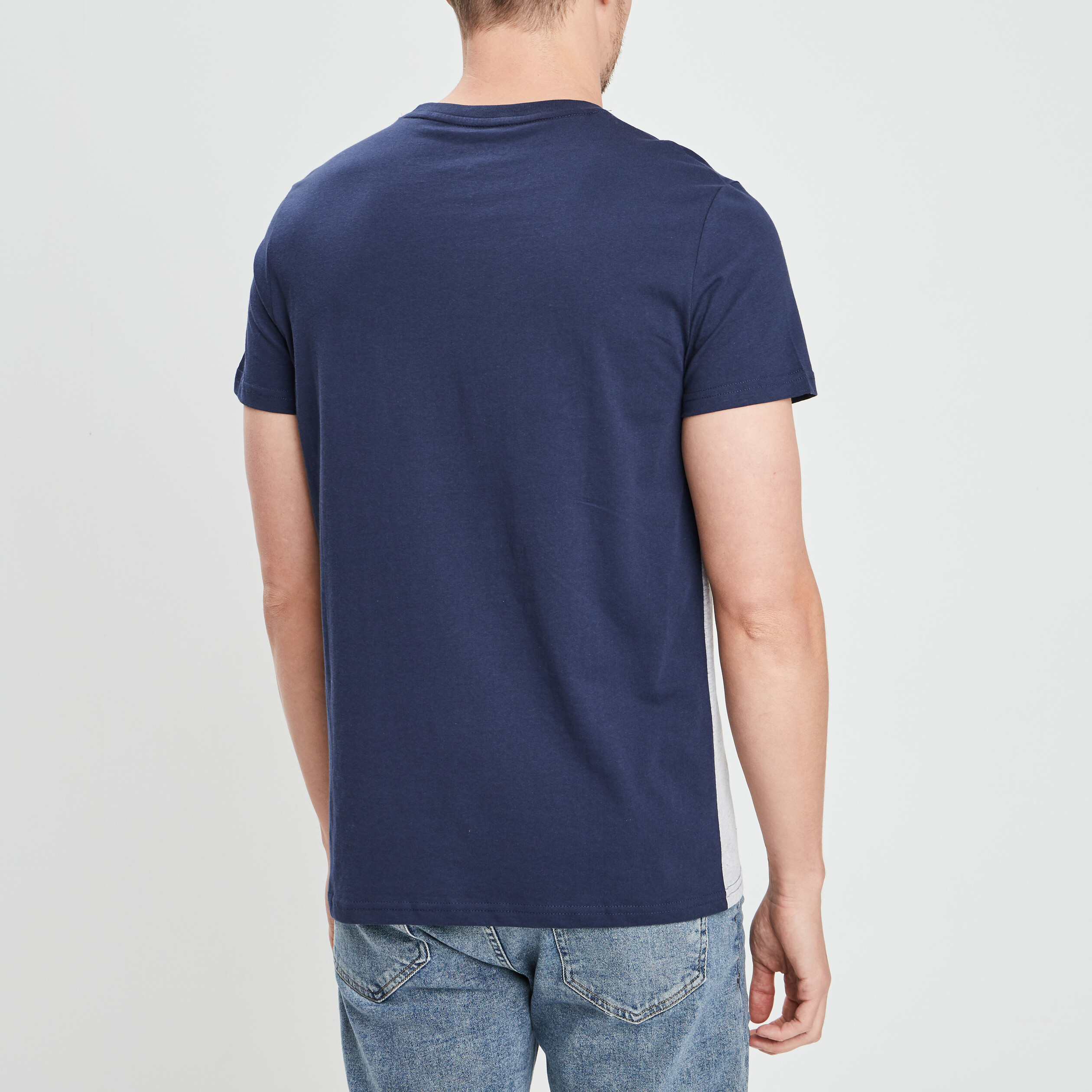 T-shirt manches courtes Creeks gris clair homme | La Halle