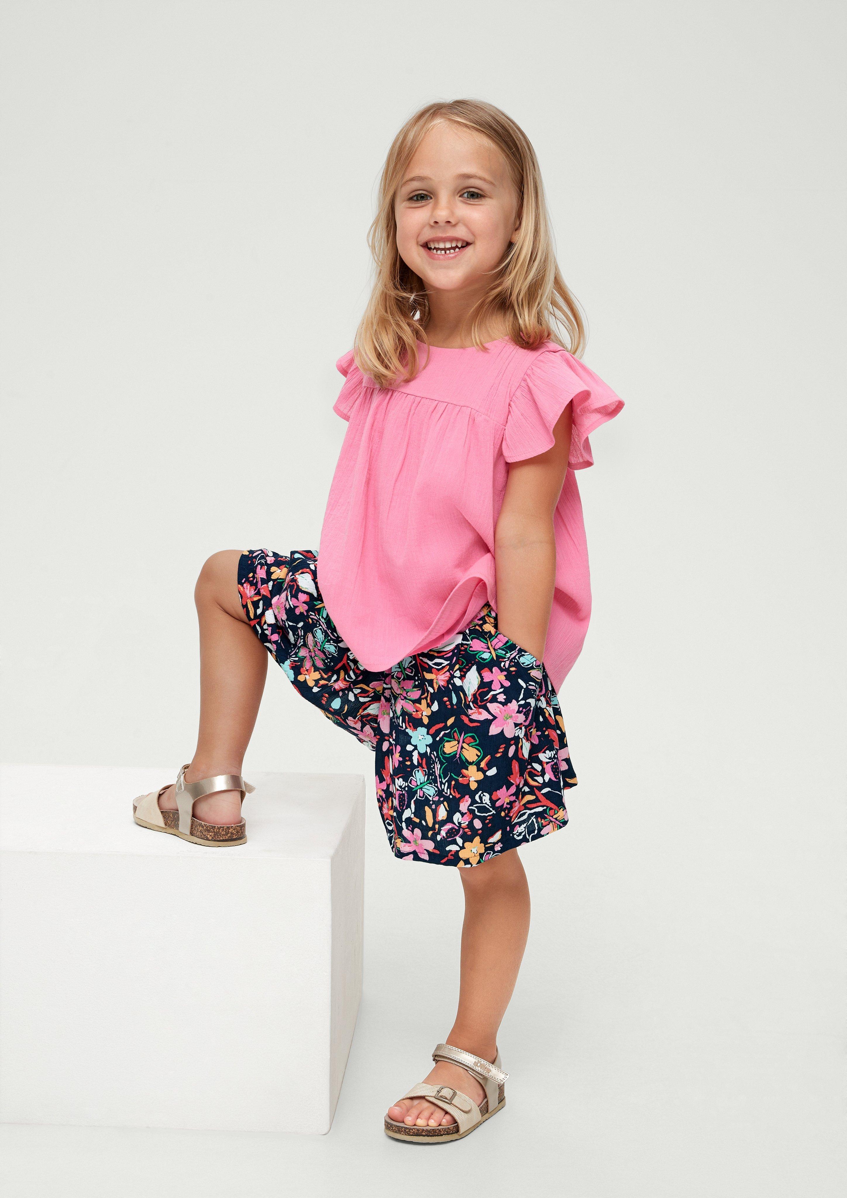 Relaxed: Hose aus Viskose-Crêpes  2136832-59A0