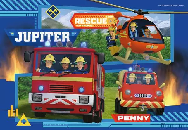 Kinderpuzzle ab 4 Jahren - Wasser marsch mit Sam - 24 Teile