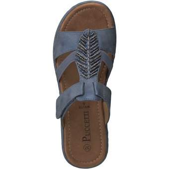 Puccetti Pantolette in blau