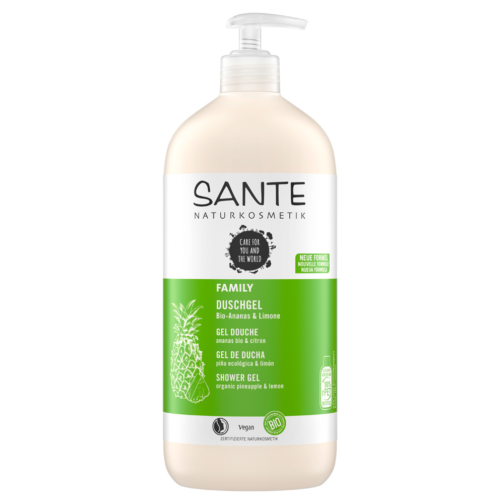 sante SANTE Gel douche ananas citron 950ml Gel douche
