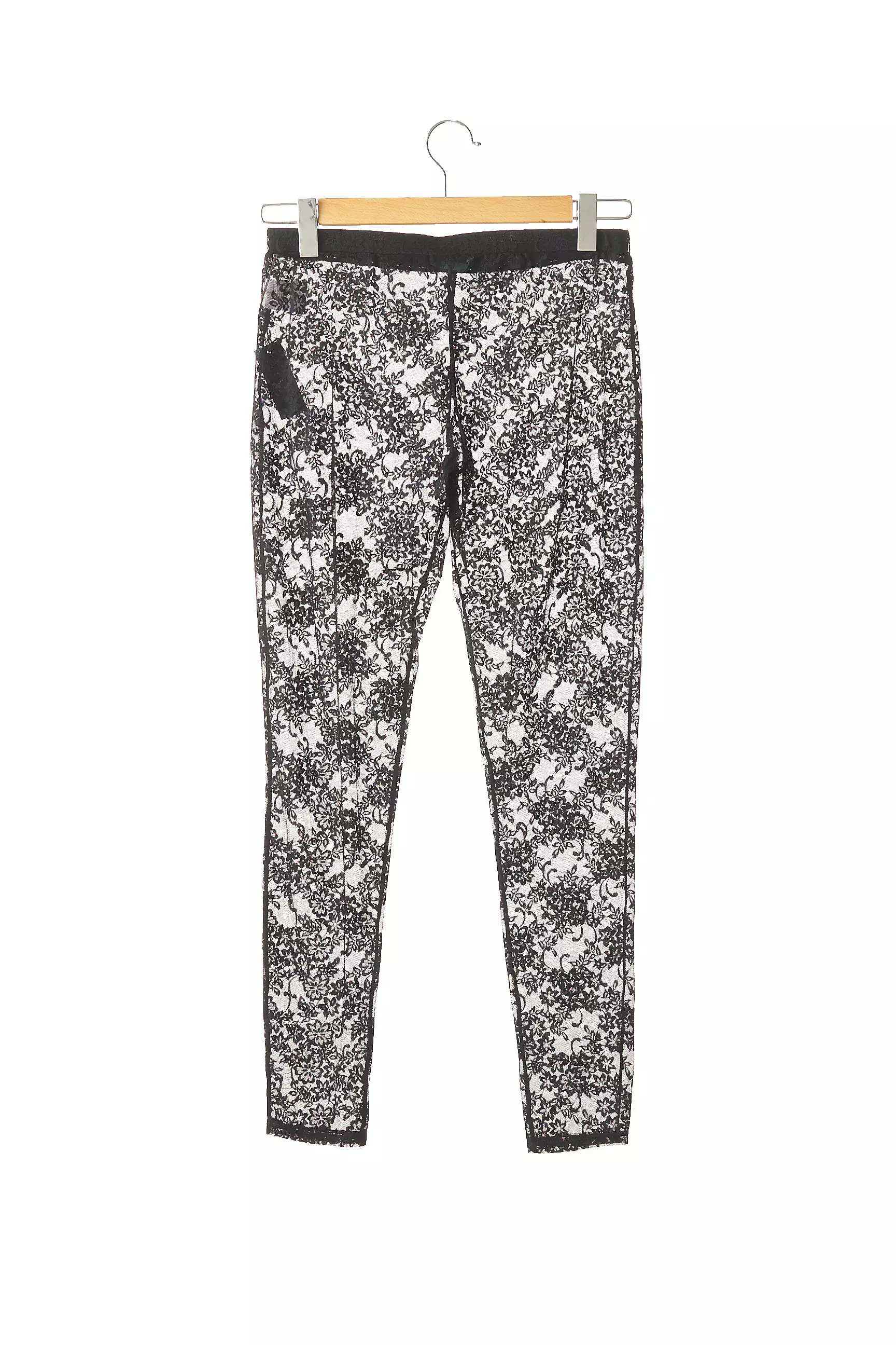Velvet Leggings Femme couleur noir