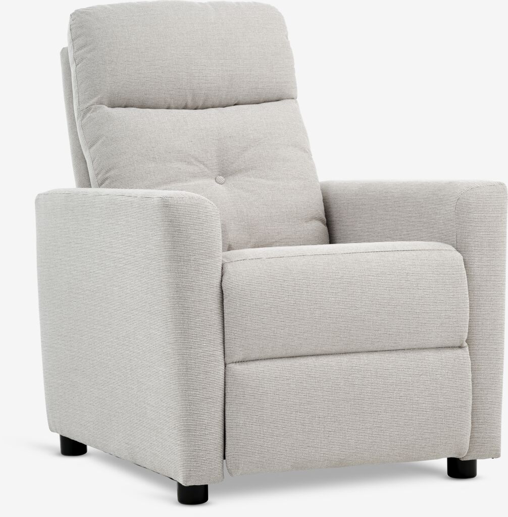 Fauteuil VEJLBY VEJLBY tissu couleur sable clair