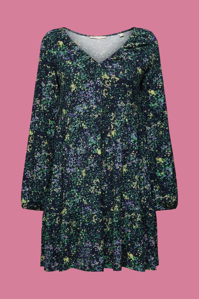 Crêpe-Jersey Minikleid, LENZING™ ECOVERO™