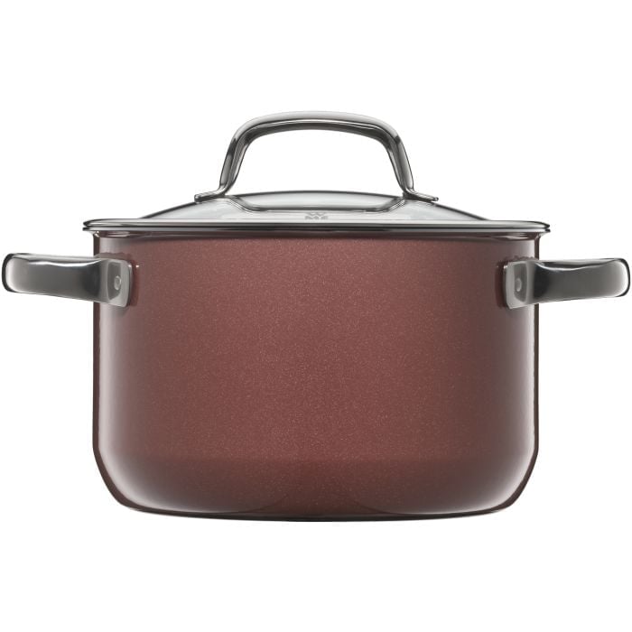 WMF Fusiontec Mineral Topf-Set 3-teilig, Rose Quartz