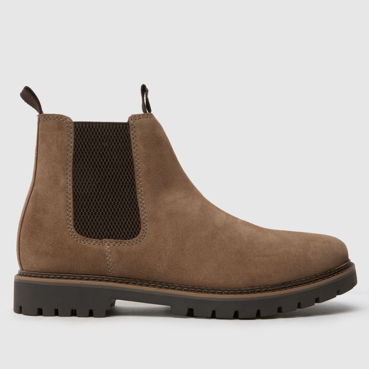 Schuh Dawson velúr chelsea csizma szürke színben