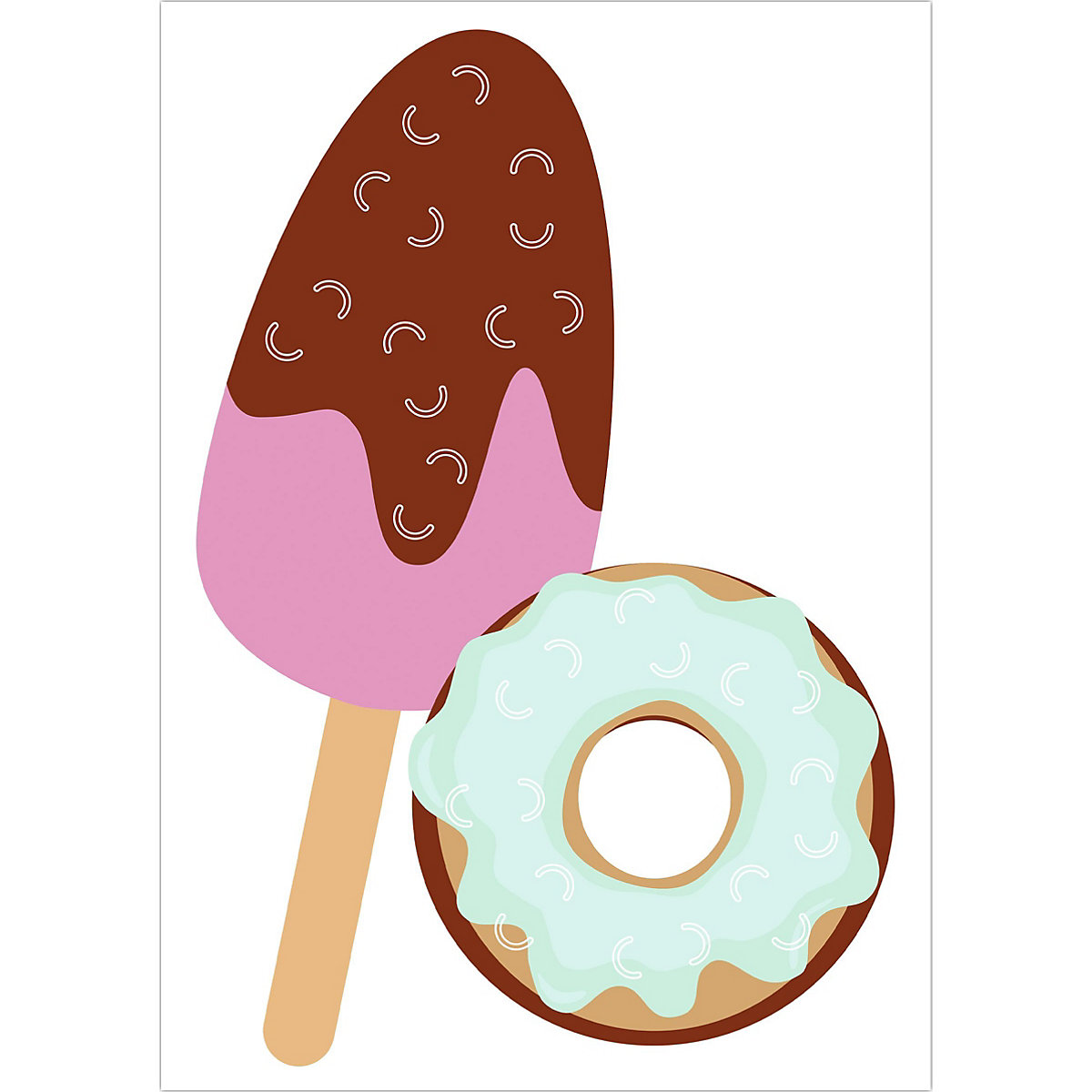 Sommerliche Flechtmotive A4