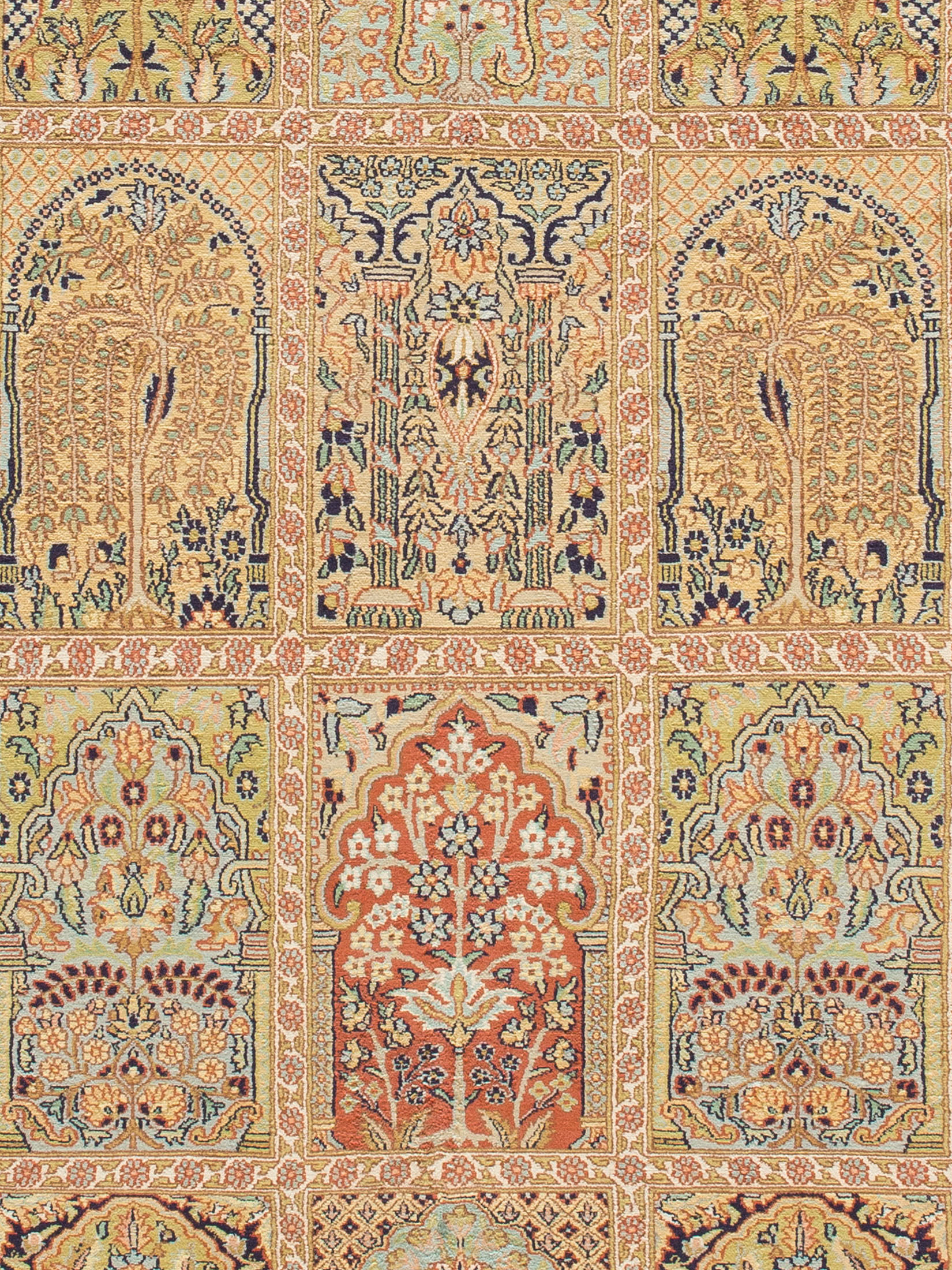 Kaschmir Seide 18/18 ca. 244 x 314 cm, Unikat / Einzelstück