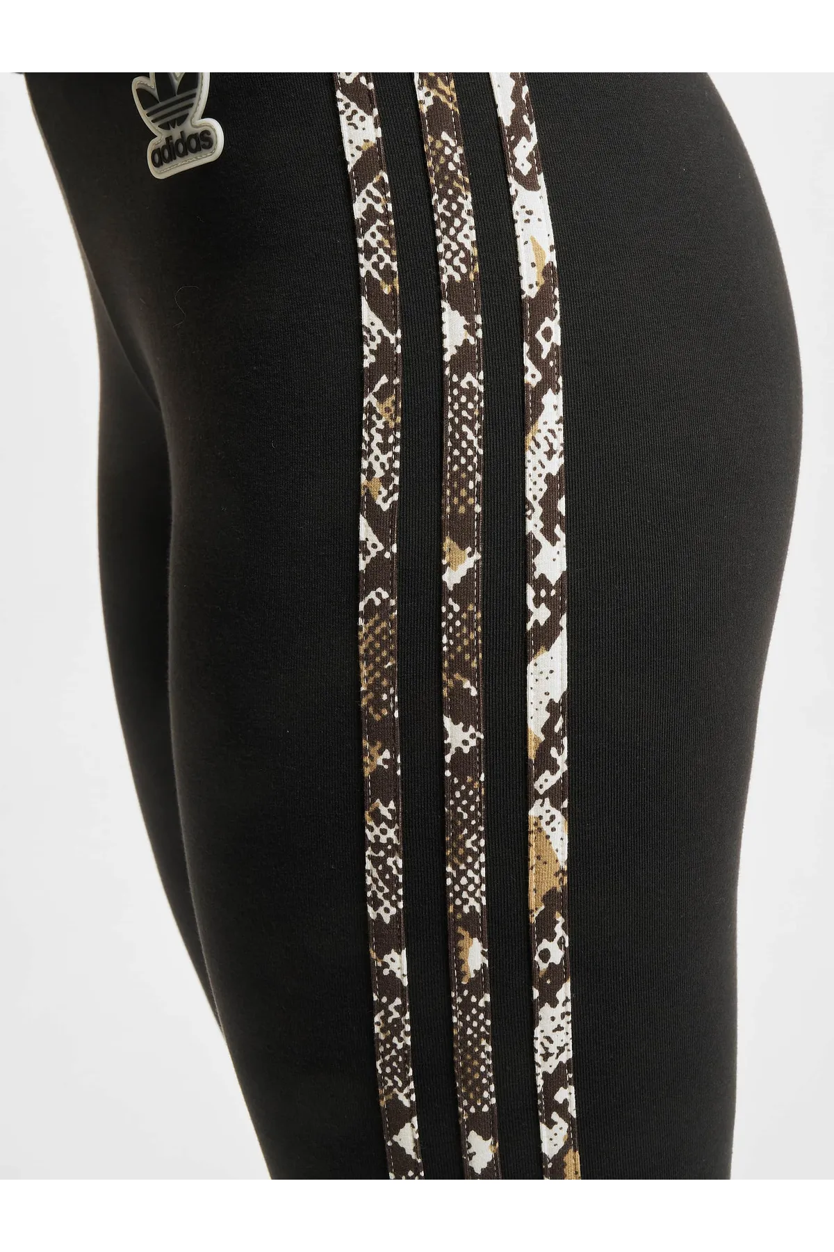 adidas  Leggings - Schwarz - Mittlerer Bund