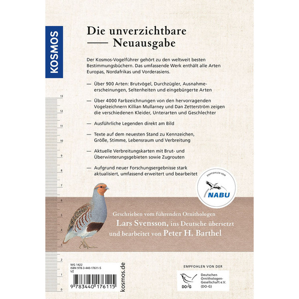 DER KOSMOS VOGELFÜHRER - Sachbuch