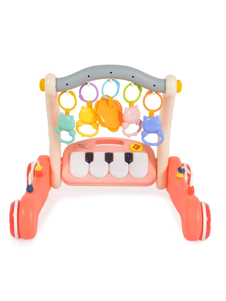 Moni Lauflernwagen 2in1 Piano HE0637 in rosa günstig kaufen onesize