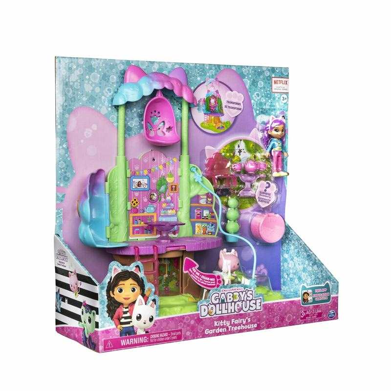 Cabane Fée minette Gabby Doll House, Spin Master