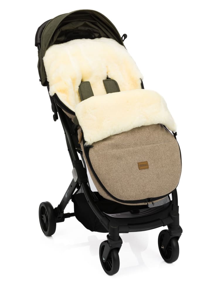 fillikid Echtfell-Winterfußsack Makalu Wool Exklusiv in Braun günstig kaufen onesize