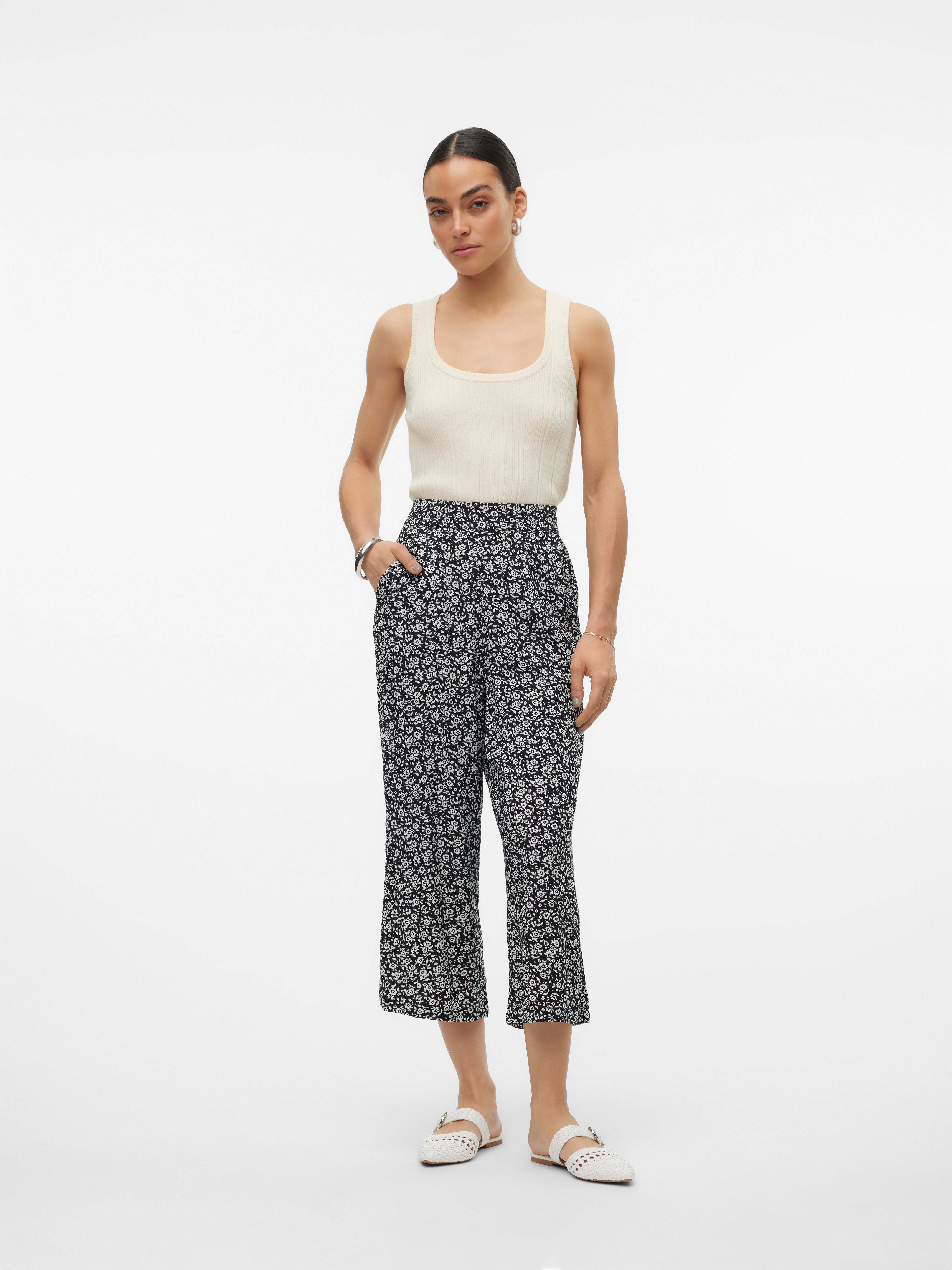 VMEASY Hohe Taille Culottehose