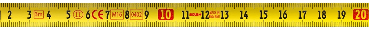 Sola 50012901 VF3 Rolbandmaat 3m