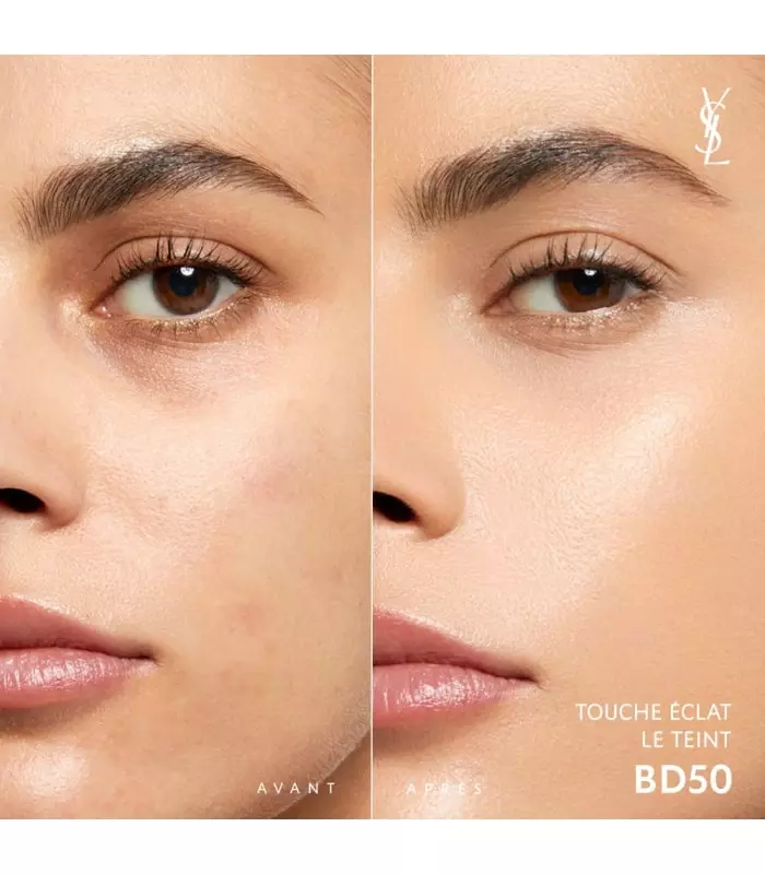 TOUCHE ECLAT LE TEINT Fond de teint hydratant & tenue 24H, naturel & lumineux