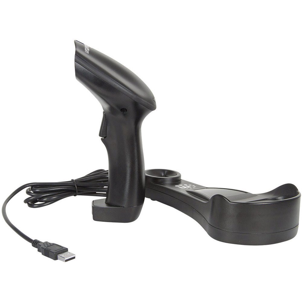 MANHATTAN Manhattan 178495 USB-Kit Barcode-Scanner Bluetooth® 1D CCD Schwarz Han Scanner