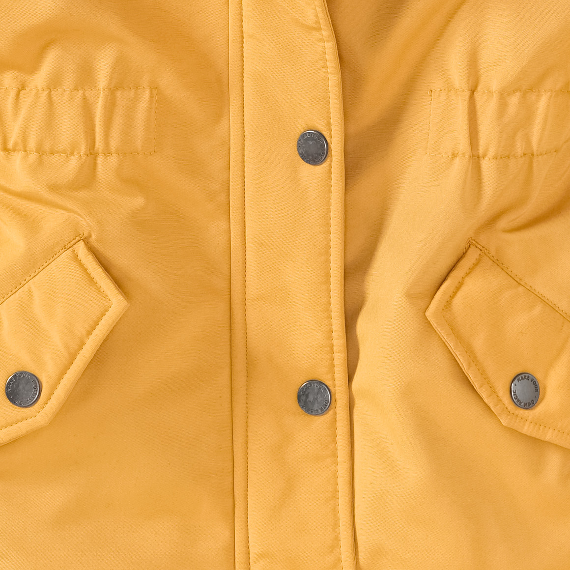 Mädchen Parka in Trendfarbe